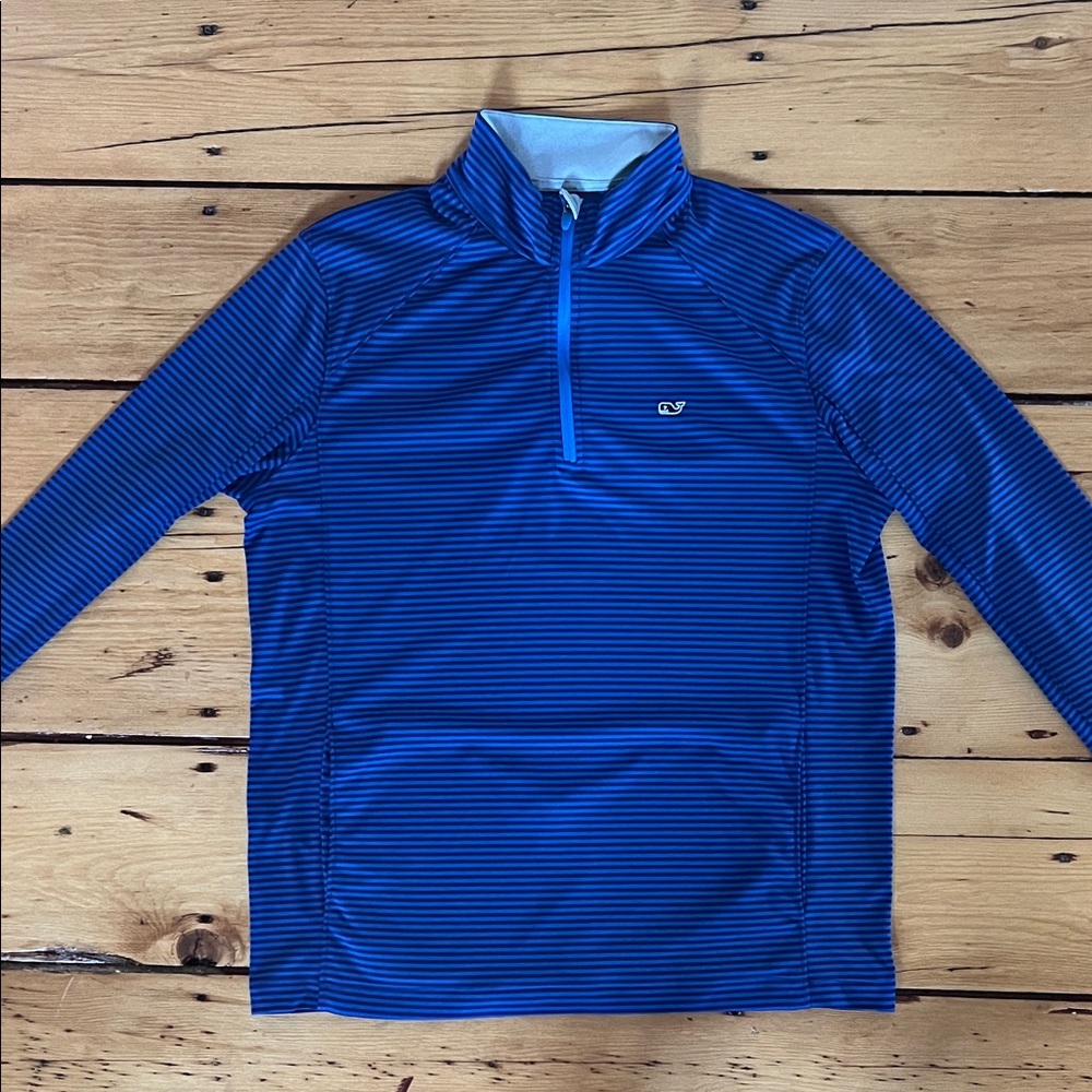 Vineyard Vines Blue Performance Pullover